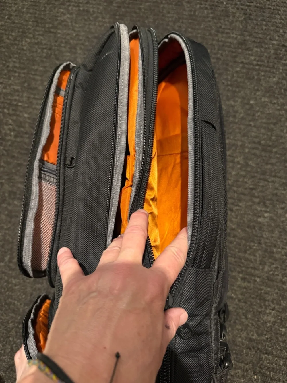 eBay Pro Slim Laptop Black Compact Travel Bag